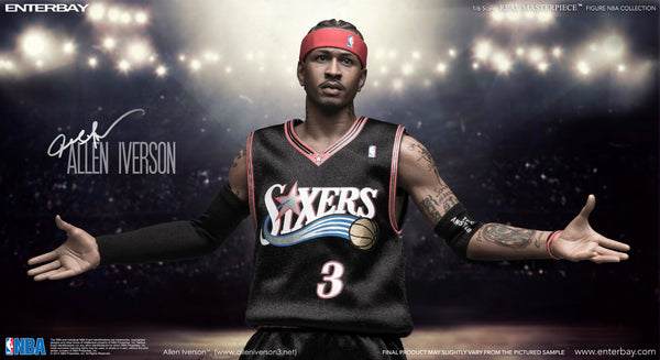 wallpaper allen iverson black jersey