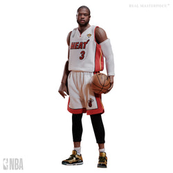 1/6 REAL MASTERPIECE NBA COLLECTION: DWYANE WADE ACTION FIGURE(ONLINE EXCLUSIVE NANO-SWEAT EDITION) -PRE-ORDER ITEM