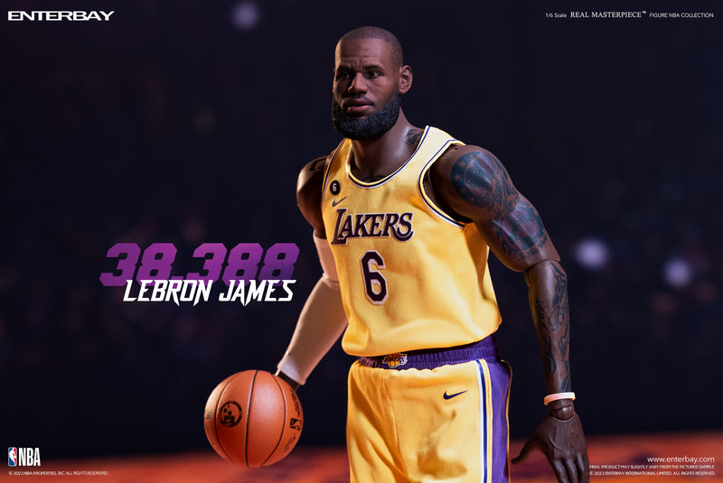 ENTERBAY 1/6 NBA 1:6 Jersey & shorts LeBron James - Cleveland (FOR Figure  ONLY)