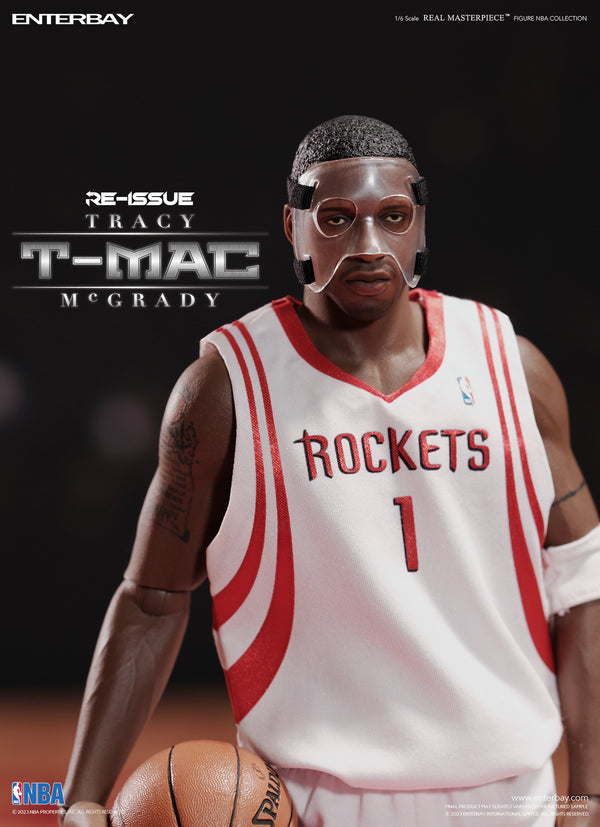 1/6 REAL MASTERPIECE NBA COLLECTION- TRACY MCGRADY ACTION FIGURE (Limited Retro Edition)- PRE-ORDER ITEM