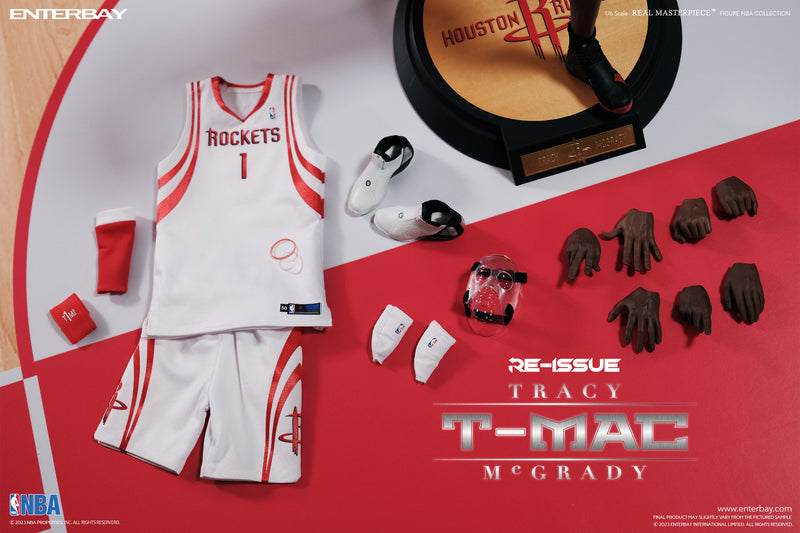 1/6 REAL MASTERPIECE NBA COLLECTION- TRACY MCGRADY ACTION FIGURE (Limited Retro Edition)- PRE-ORDER ITEM