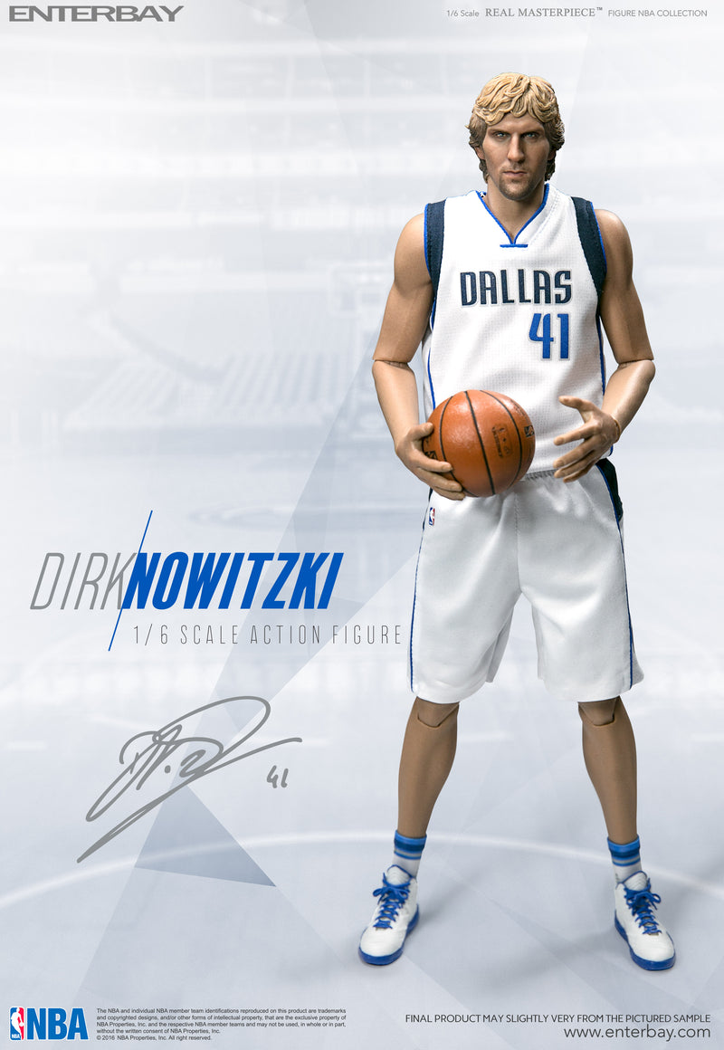1/6 Real Masterpiece: NBA Collection – Dirk Nowitzki Action Figure