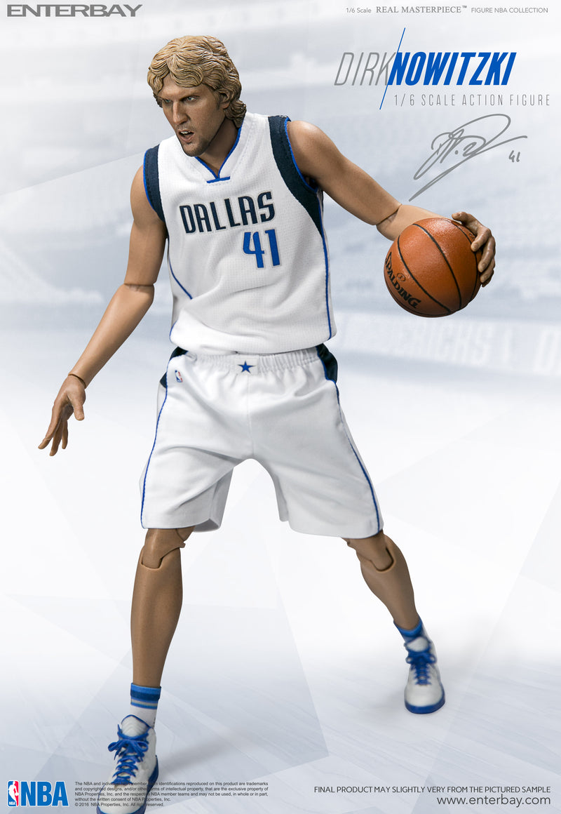 1/6 Real Masterpiece: NBA Collection – Dirk Nowitzki Action Figure