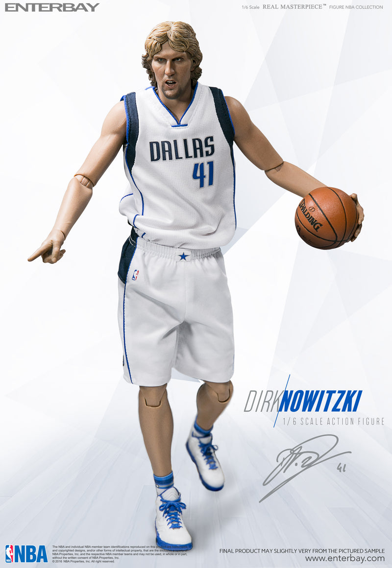 1/6 Real Masterpiece: NBA Collection – Dirk Nowitzki Action Figure