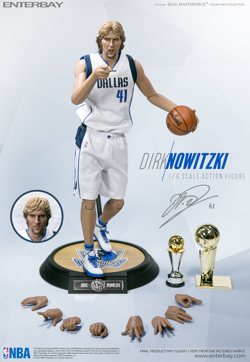 1/6 Real Masterpiece: NBA Collection – Dirk Nowitzki Action Figure