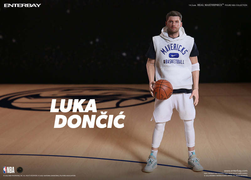 NBA x Enterbay Dallas Mavericks Luka Doncic Real Masterpiece 1/6