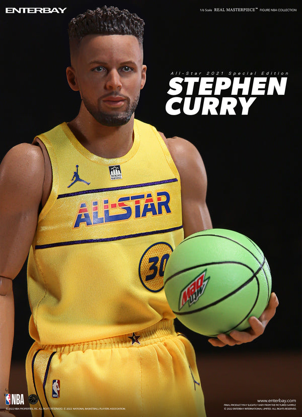 [ Special Edition ] 1/6 REAL MASTERPIECE NBA COLLECTION: Stephen Curry All-Star 2021 Special Edition