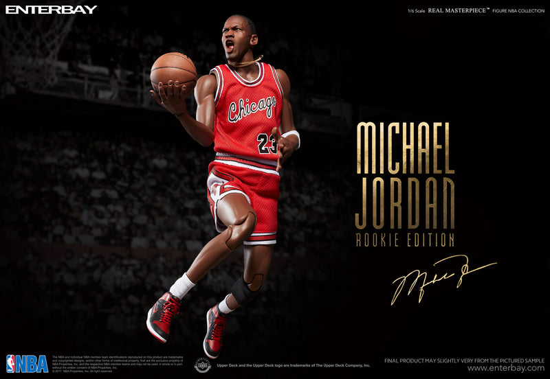 1/6 Real Masterpiece - NBA Collection Michael Jordan Action Figure(Rookie Limited Edition)