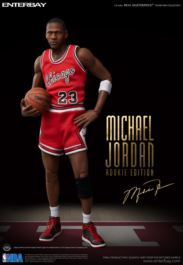 1/6 Real Masterpiece - NBA Collection Michael Jordan Action Figure(Rookie Limited Edition)
