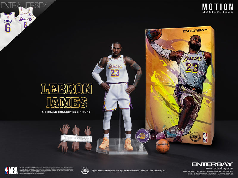 1/9 LeBron James Action Figure & 1/9 Basketball Hoop Combo Set