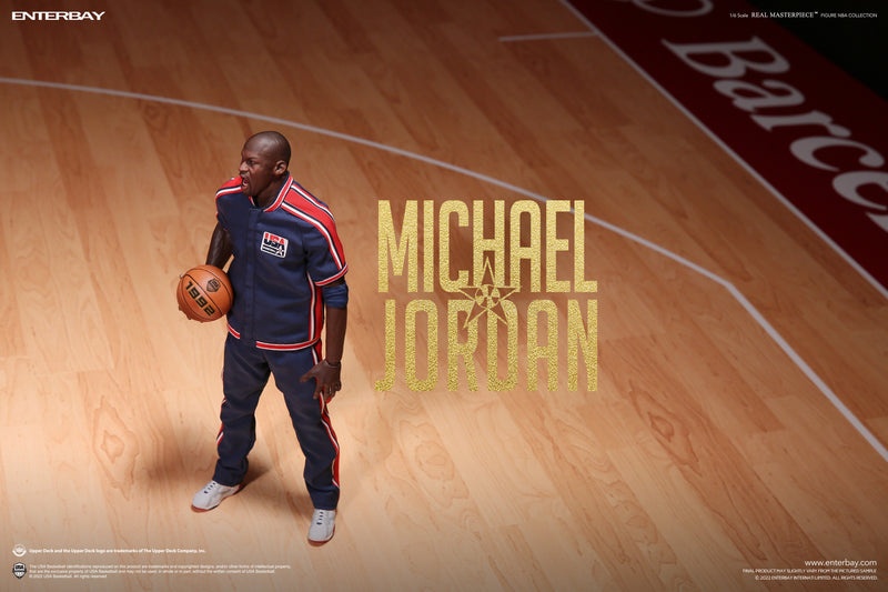 1/6 REAL MASTERPIECE COLLECTION: MICHAEL JORDAN BARCELONA ’92 LIMITED EDITION ACTION FIGURE