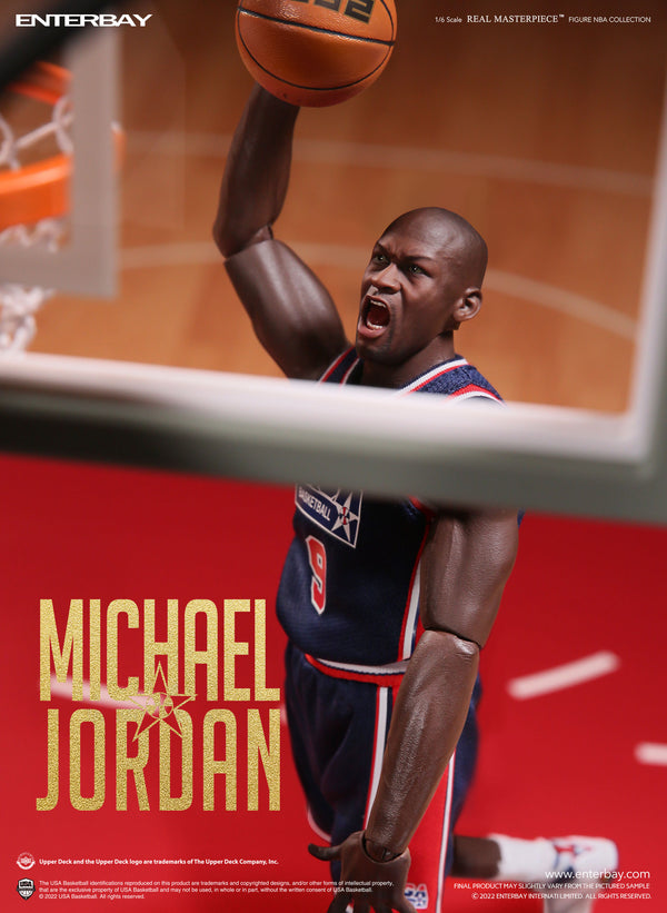 Enterbay x Eric So Michael Jordan Home 1/6 Scale Figure - Limited Edition  (white)