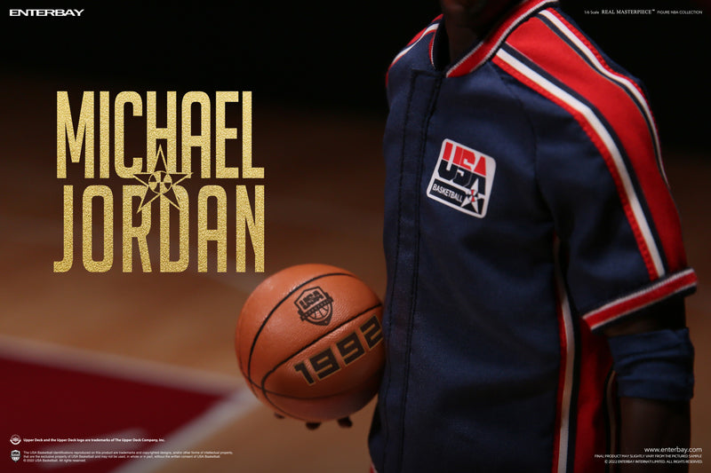 Enterbay - 1/6 Scale - NBA Collection - Michael Jordan (Series 2) #23 Black  Jersey Limited Edition Collectible Figure