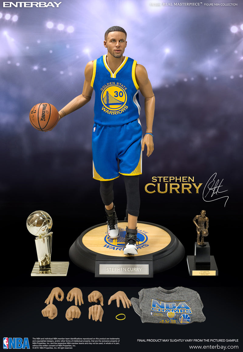 Special Edition ] 1/6 REAL MASTERPIECE NBA COLLECTION: Stephen Curry –  ENTERBAY