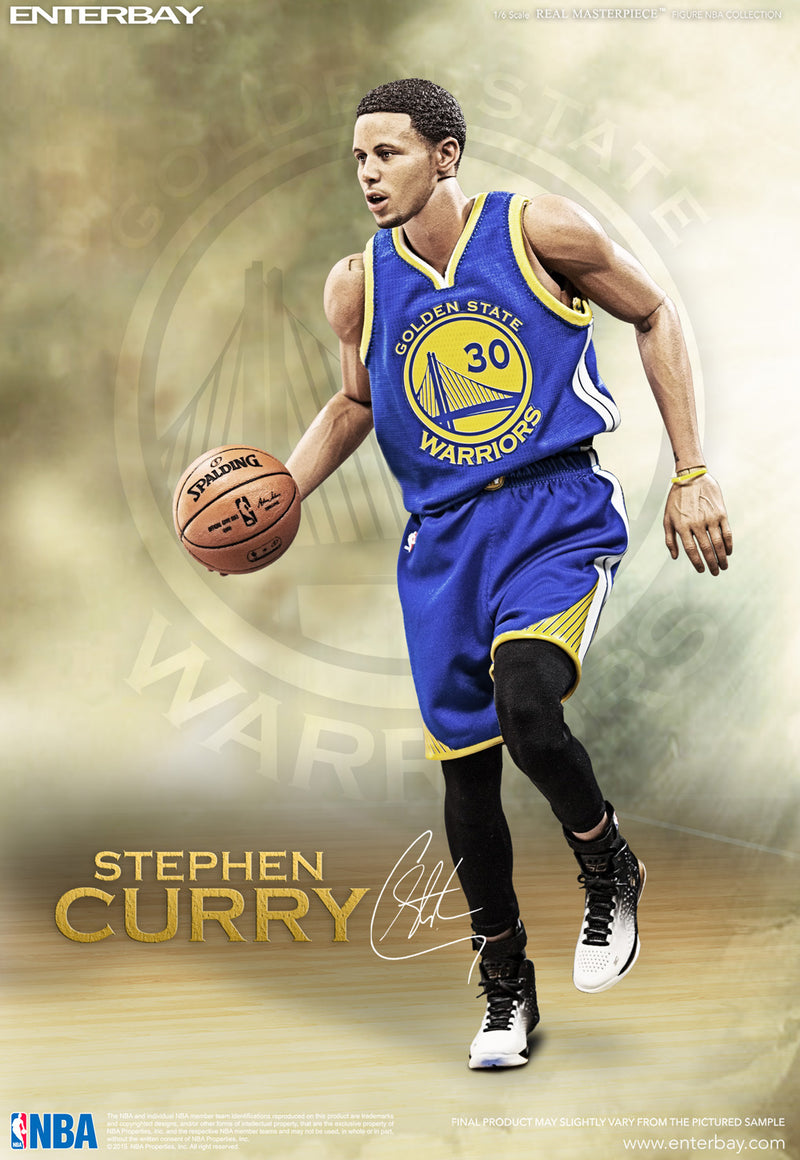 Special Edition ] 1/6 REAL MASTERPIECE NBA COLLECTION: Stephen Curry –  ENTERBAY