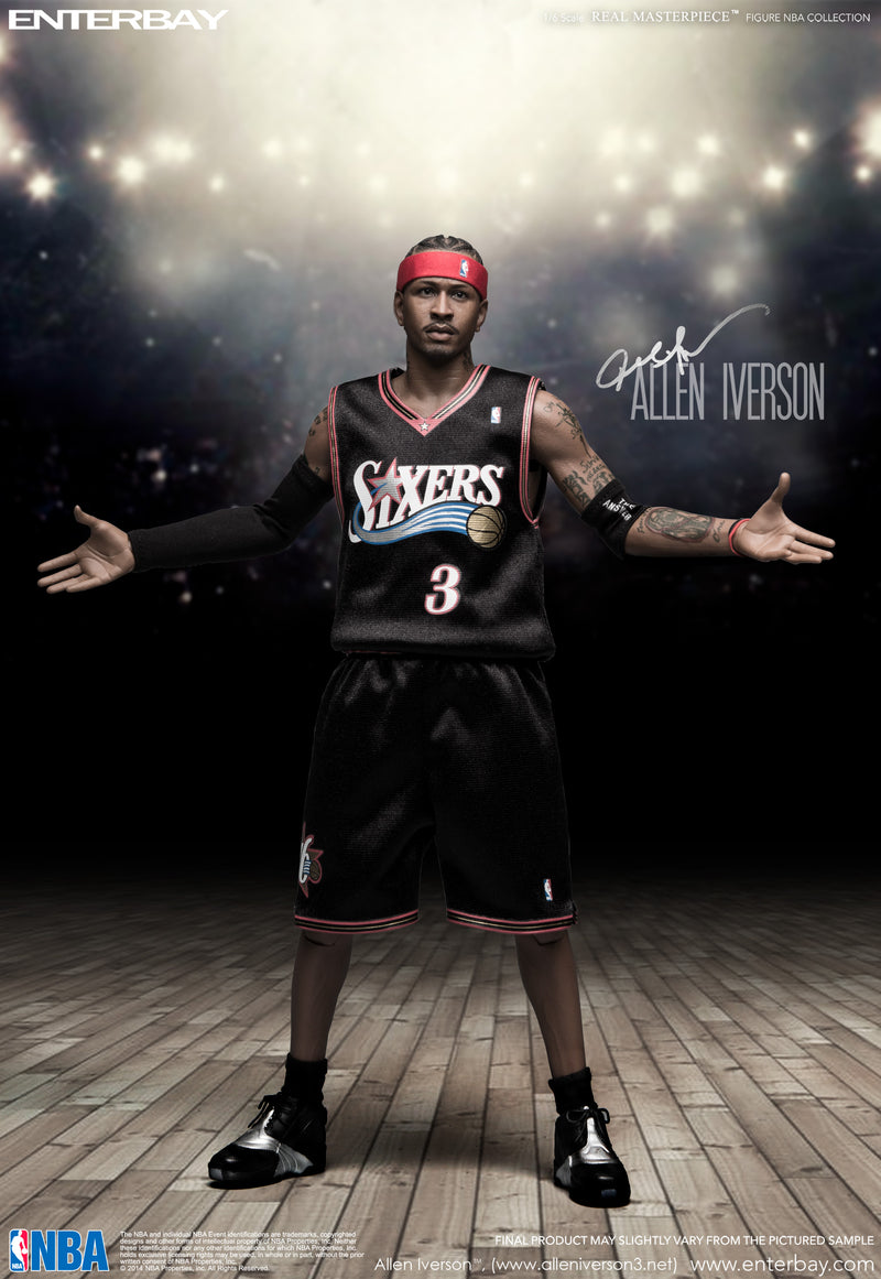 1/6 Real Masterpiece: NBA Collection – Allen Iverson Action Figure New –  ENTERBAY