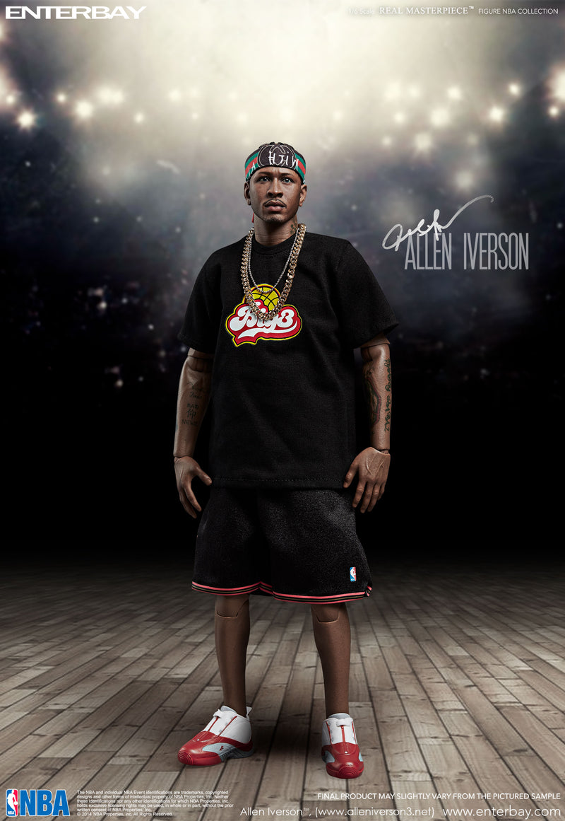 1/6 Real Masterpiece: NBA Collection – Allen Iverson Action Figure New Upgraded Re-edition