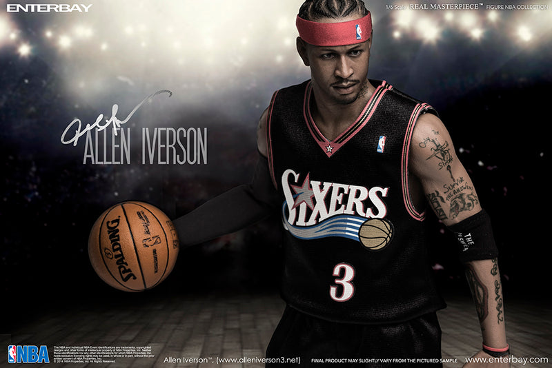 1/6 Real Masterpiece: NBA Collection – Allen Iverson Action Figure New –  ENTERBAY