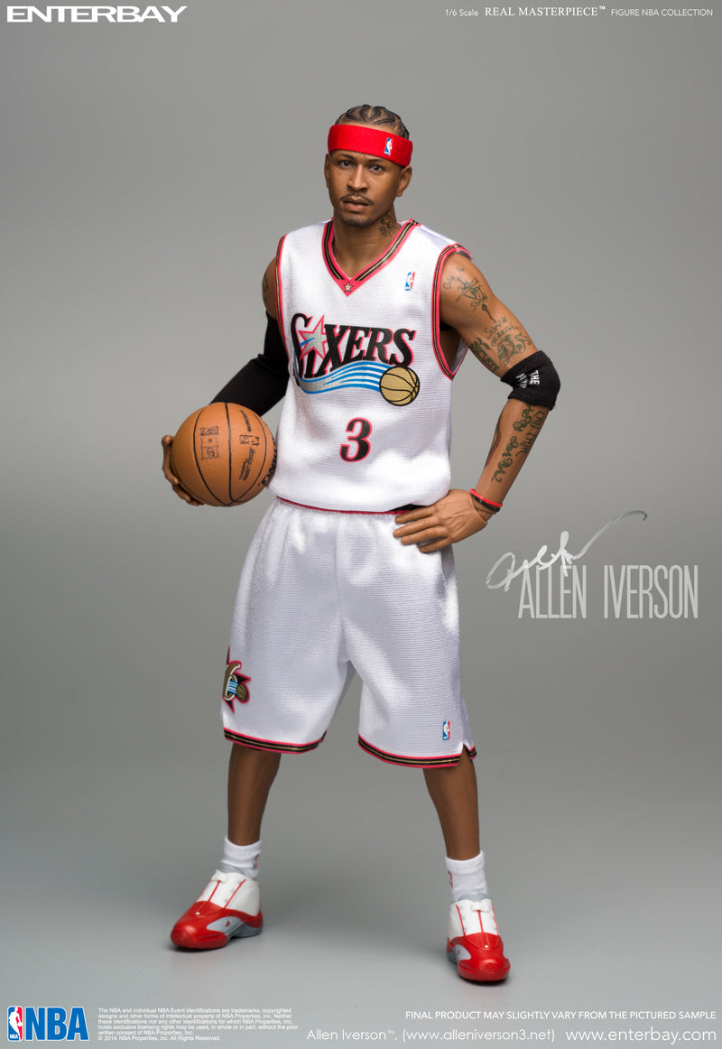 1/6 Real Masterpiece: NBA Collection – Allen Iverson Action Figure New Upgraded Re-edition