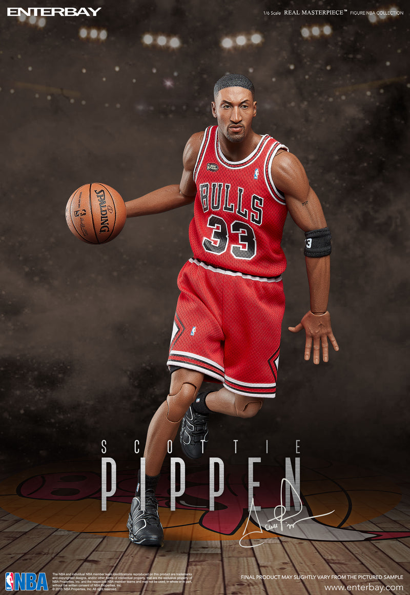 1/6 Real Masterpiece: NBA Collection –Scottie Pippen Action Figure Re-Edition