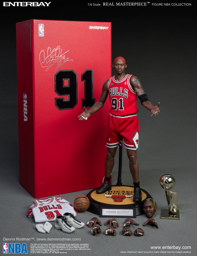 1/6 Real Masterpiece: NBA Collection – Dennis Rodman Action Figure
